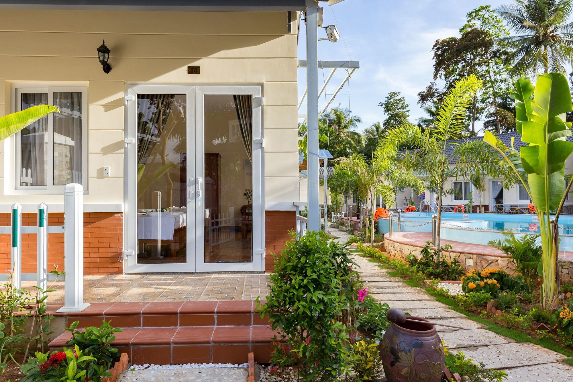 Blue Paradise Bungalow Duong Dong Exterior foto