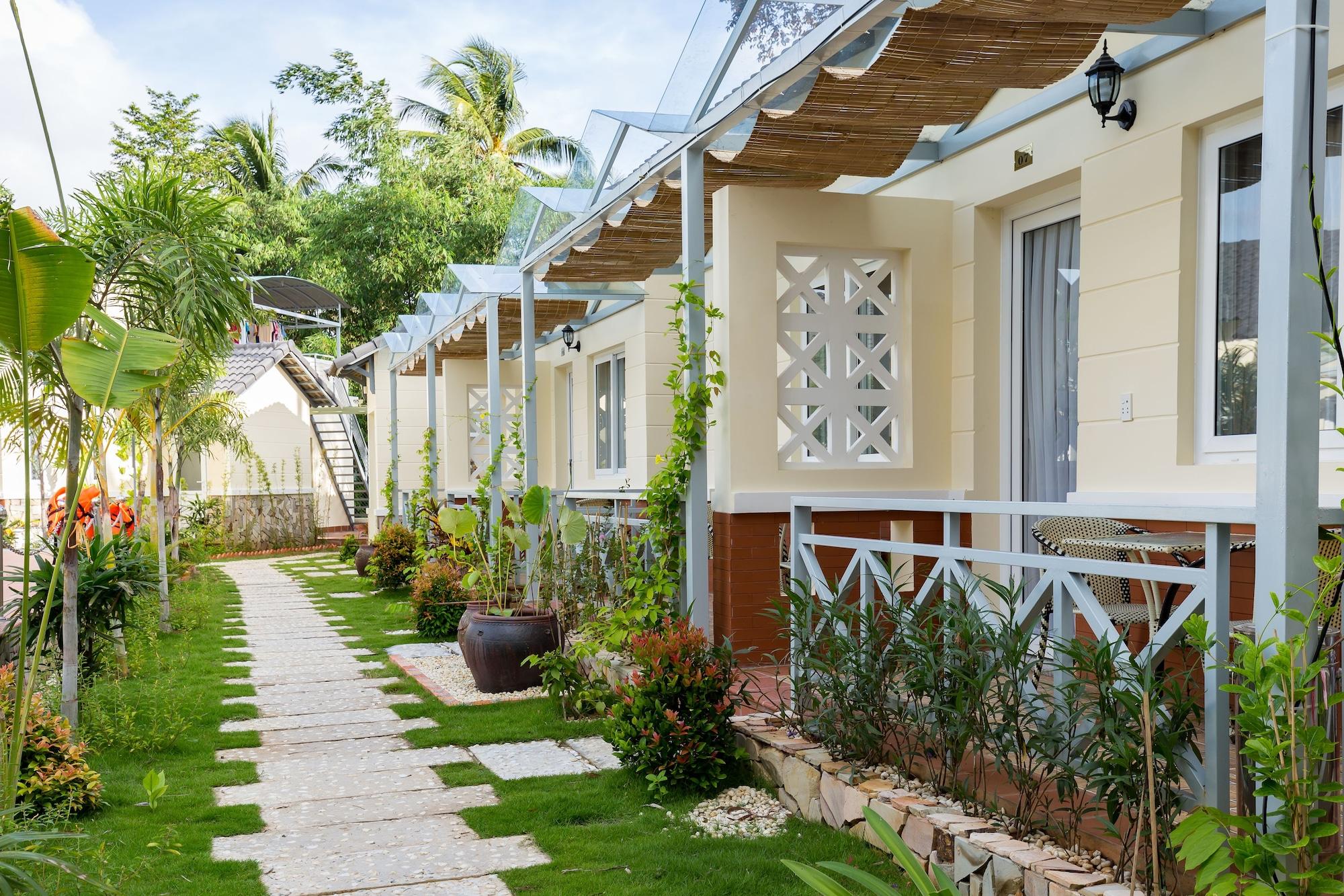 Blue Paradise Bungalow Duong Dong Exterior foto