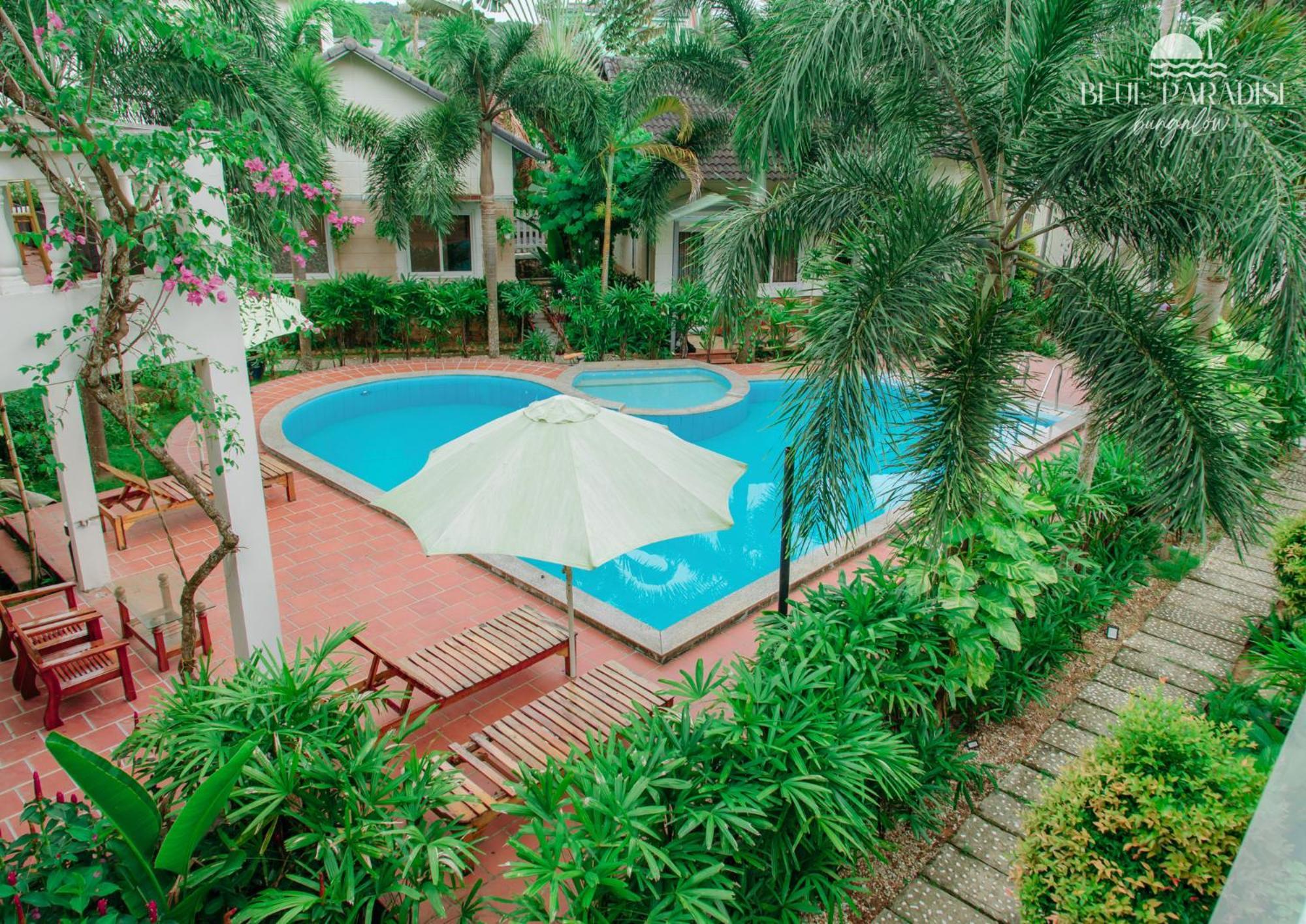 Blue Paradise Bungalow Duong Dong Exterior foto