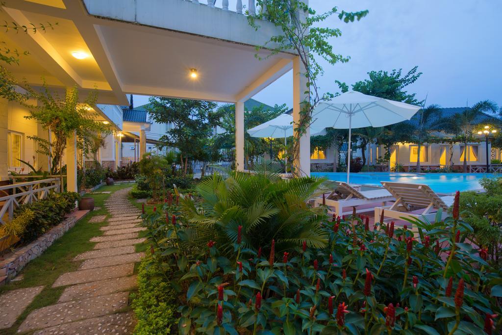 Blue Paradise Bungalow Duong Dong Exterior foto
