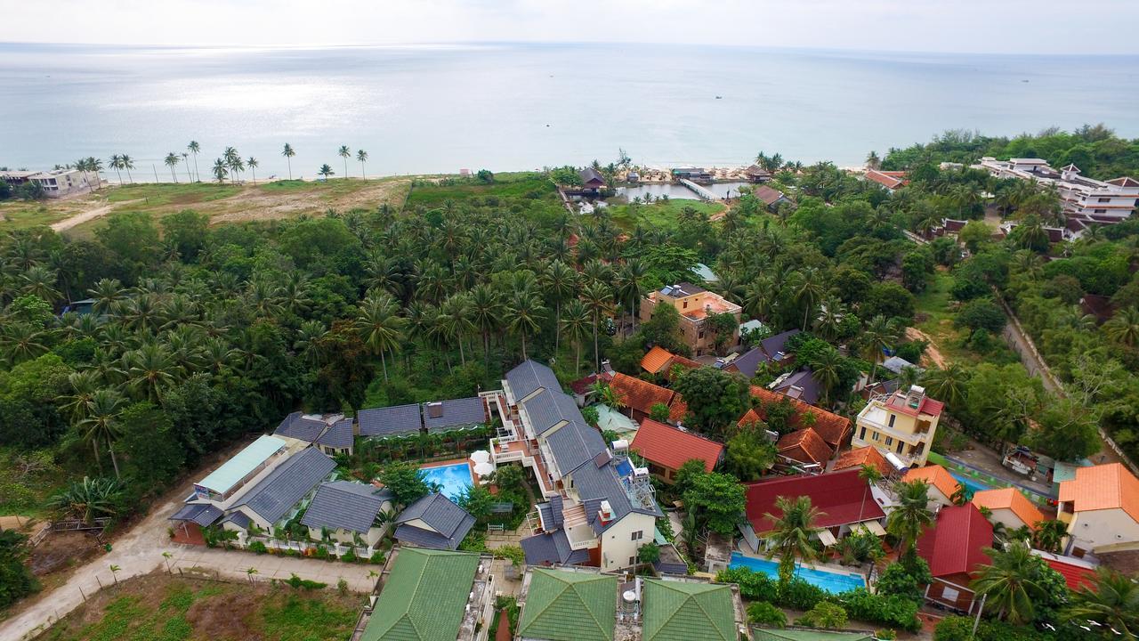 Blue Paradise Bungalow Duong Dong Exterior foto
