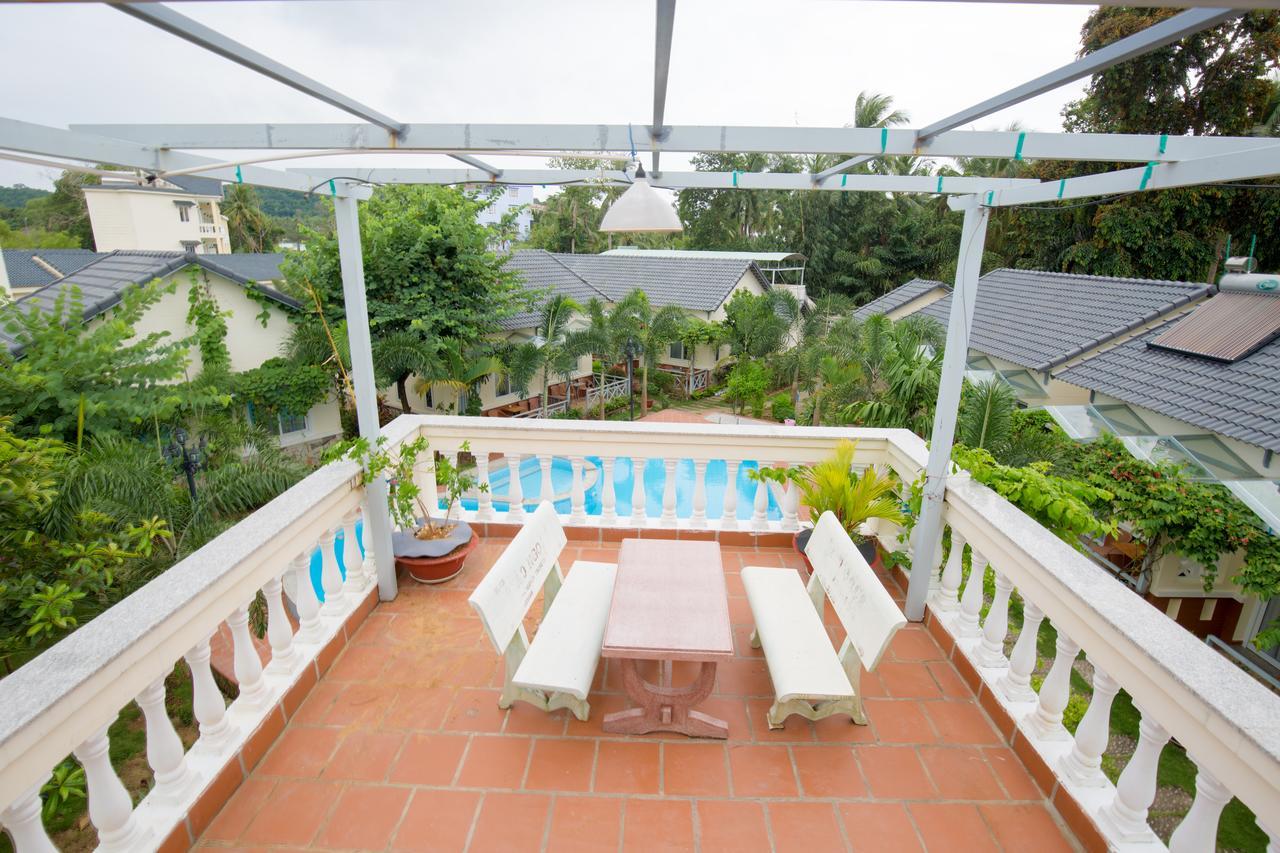 Blue Paradise Bungalow Duong Dong Exterior foto