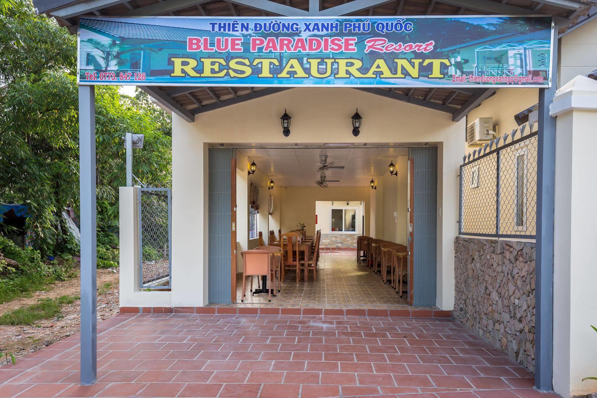 Blue Paradise Bungalow Duong Dong Exterior foto