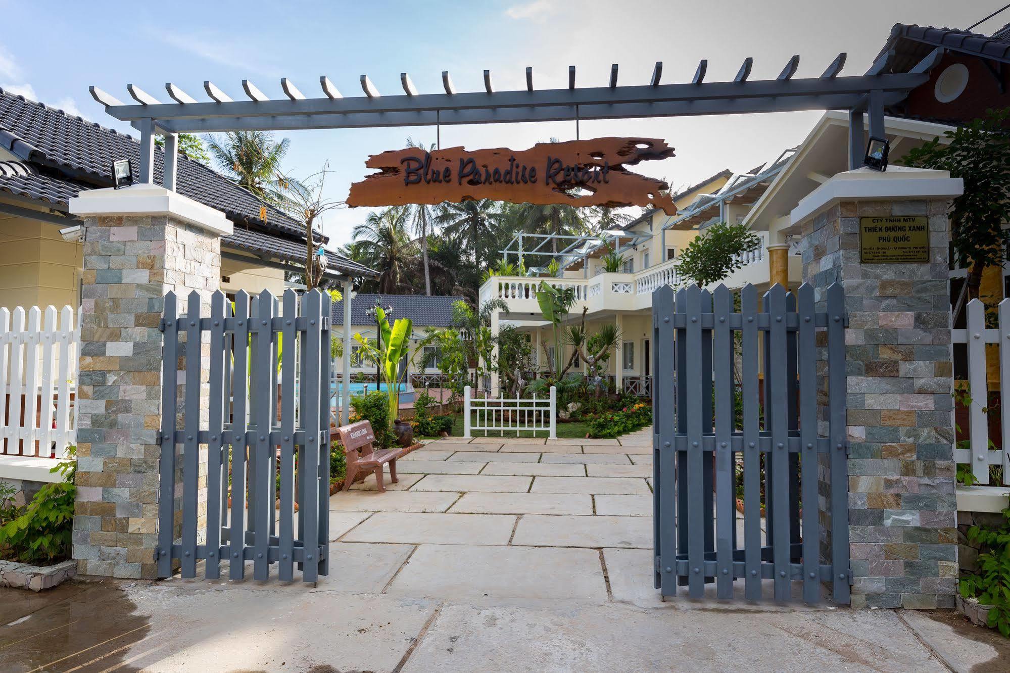 Blue Paradise Bungalow Duong Dong Exterior foto