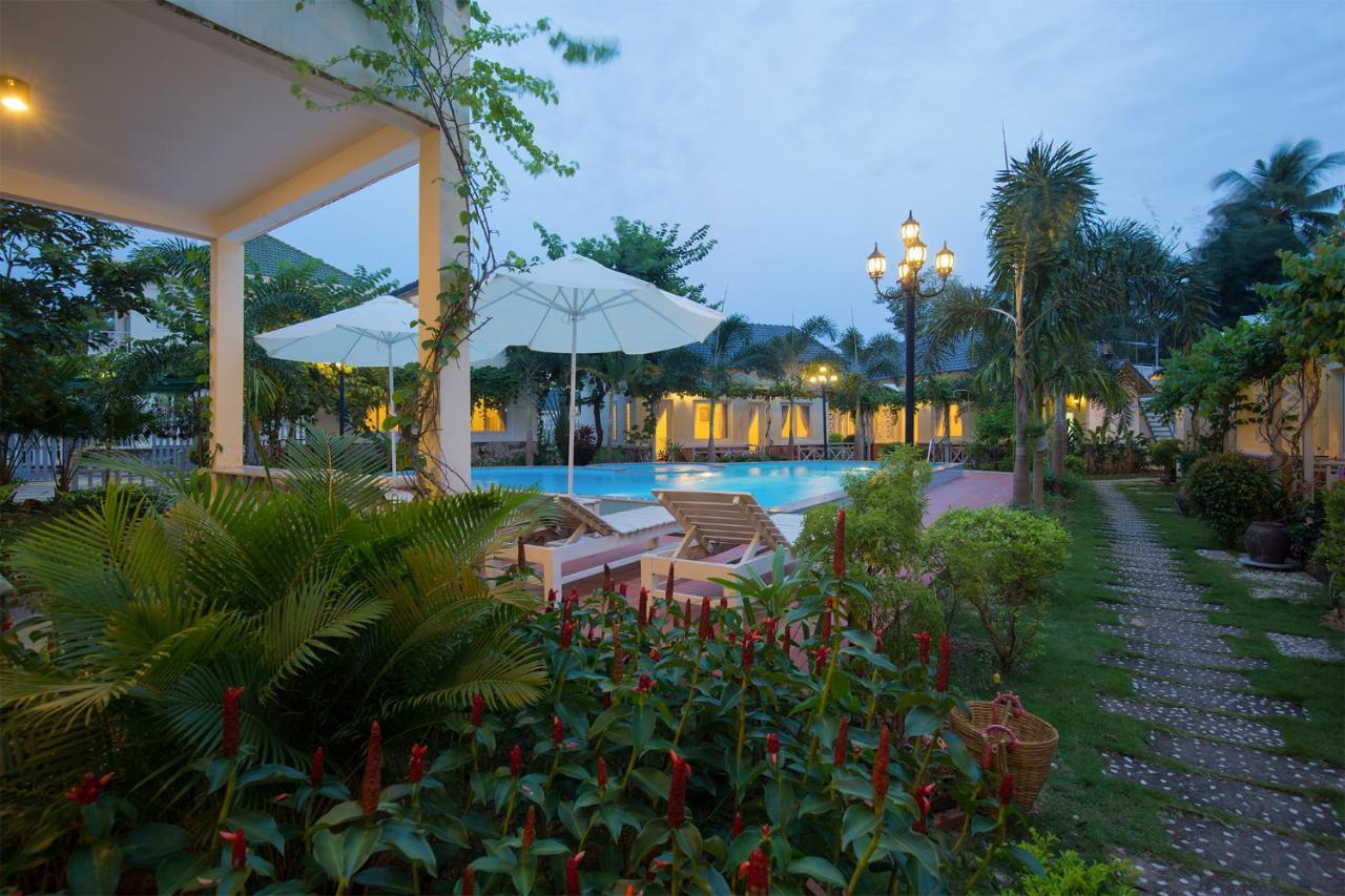 Blue Paradise Bungalow Duong Dong Exterior foto