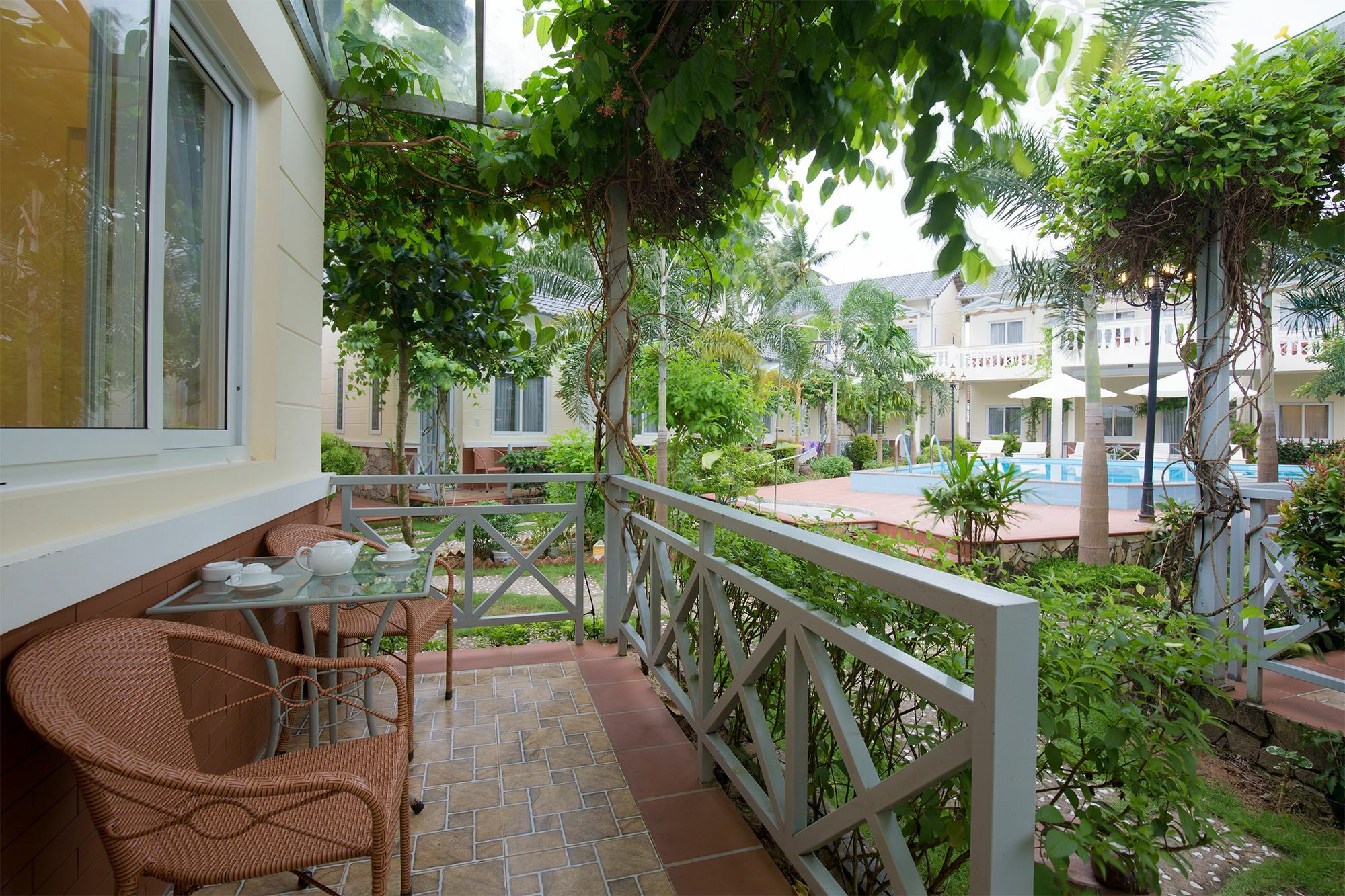 Blue Paradise Bungalow Duong Dong Exterior foto