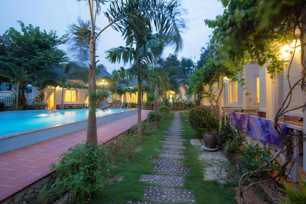 Blue Paradise Bungalow Duong Dong Exterior foto